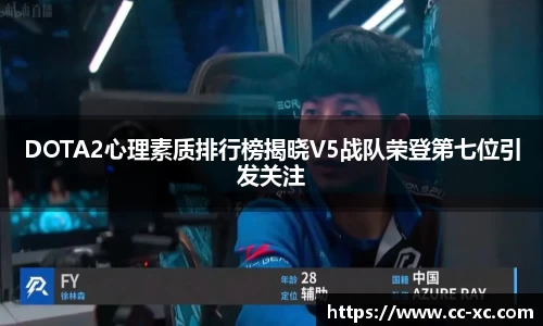 DOTA2心理素质排行榜揭晓V5战队荣登第七位引发关注